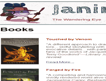 Tablet Screenshot of janinecross.ca